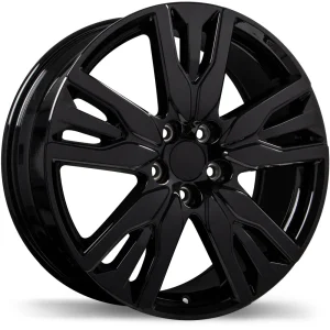 Replika – R244 – Black – 20″x8″ 55mm – All weather Wheels – R244-2080-12BN+55R641